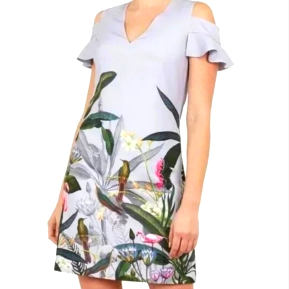 Ted Baker cold shoulder dress